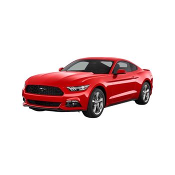 Isolated Picture of a Ford Mustang