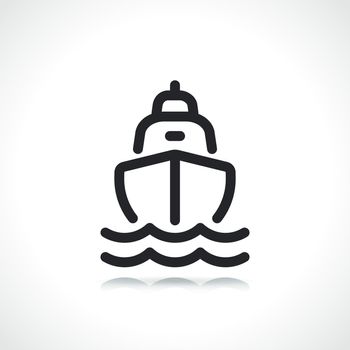 boat or cruise line icon