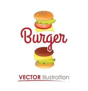 Creative Big Hamburger Logo