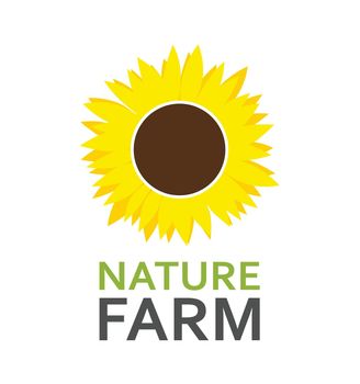 Logo with Sunflower