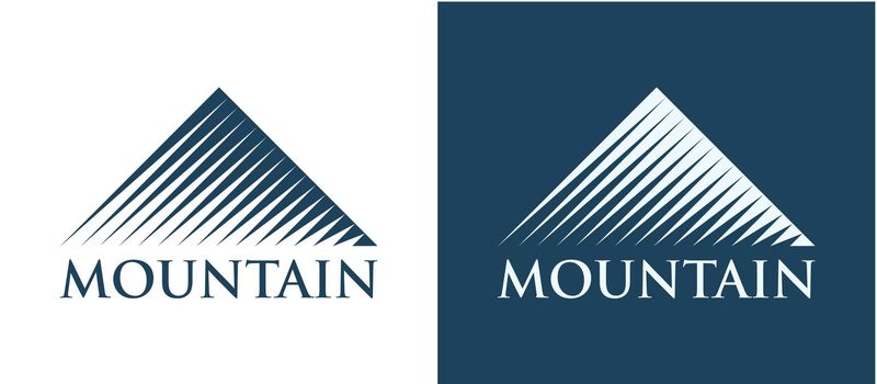 Vector Logotype of Mountains