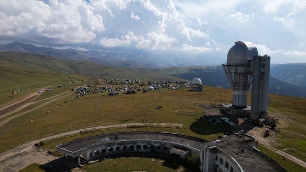 The Assy-Turgen Observatory is high in mountains