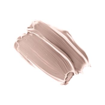 Make-up pale base foundation brush strokes and smudge texture
