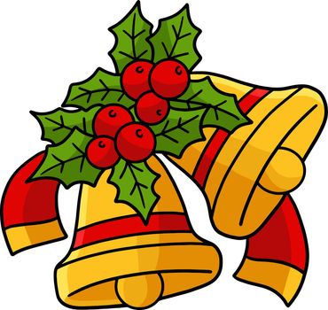 Christmas Bells Cartoon Colored Clipart