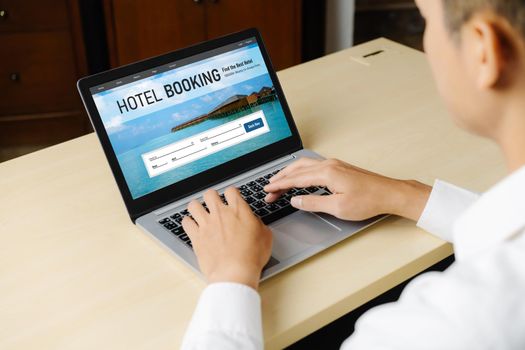 Online hotel accommodation booking website provide modish reservation system