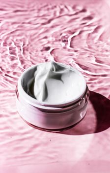 Moisturizing beauty cream, skincare and spa cosmetics