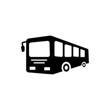 Bus vector icon. Transportation symbol. Bus icon symbol. Premium quality isolated autobus element in trendy style.