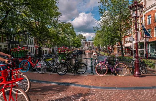 Beautiful Cityscape of Amsterdam