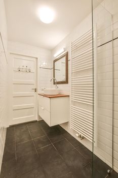 Simple modern bathroom interior design