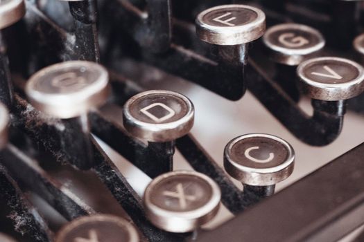 Old style typewriter