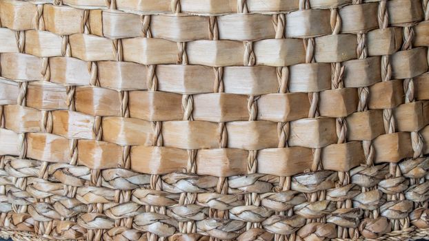 Braided background material birch bark wood with braided edging
