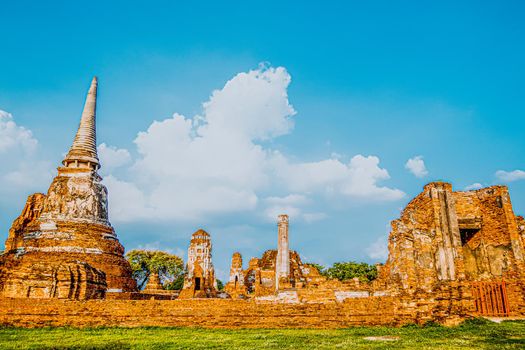 Ayutthaya Historical Park UNESCO world heritage site Thailand historical travel