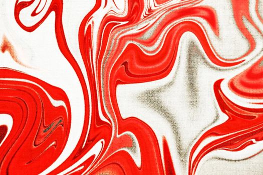 Marble texture textile background, abstract marbling art on canvas
