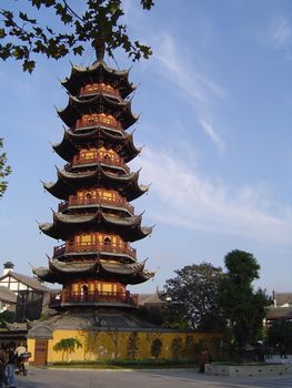 Traditional Chinese pagoda