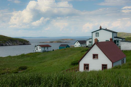 Battle Harbor overlooks the Sea in Labrador