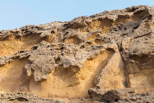 93 million years old rocks formations known as Jebels in Buhais area of Sharjah emirate, UAE