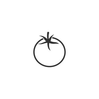 Tomato icon logo design