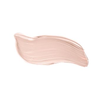 Make-up pale base foundation brush strokes and smudge texture