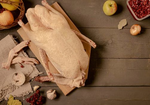 Duck carcass and products for its preparation