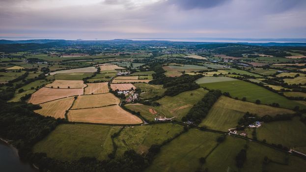 Wales landscape in United Kingdom