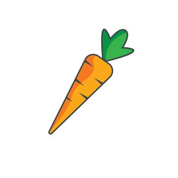 carrot  icon vector illustration desig