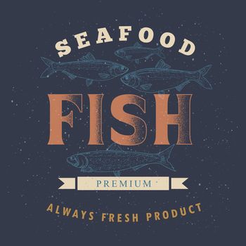 Fish, seafood label