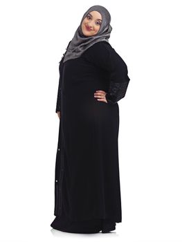 Modesty with a bit of sass. Studio portrait of a young muslim woman isolated on white.