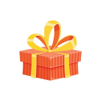 Surprise gift box or birthday present decoration