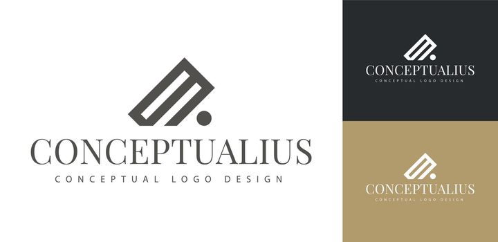 modern conceptual logo design vector, Real estate building symbol template architecture logotype