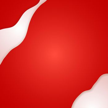 Abstract Red and white background Vector Illustration. EPS10