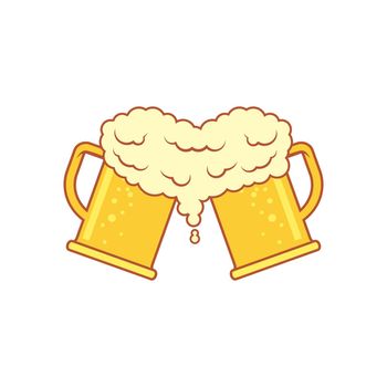 Beer craft logo vector