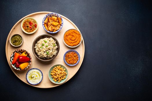 Traditional Indian Thali