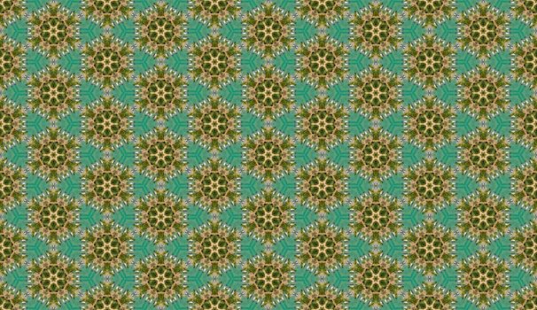 Repeating seamless pattern of soft painterly geometric design
