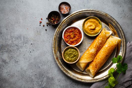 Traditional Indian Dosa