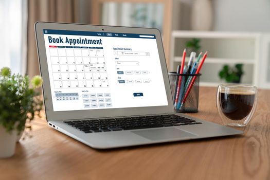 Online applointment booking calendar for modish regristration