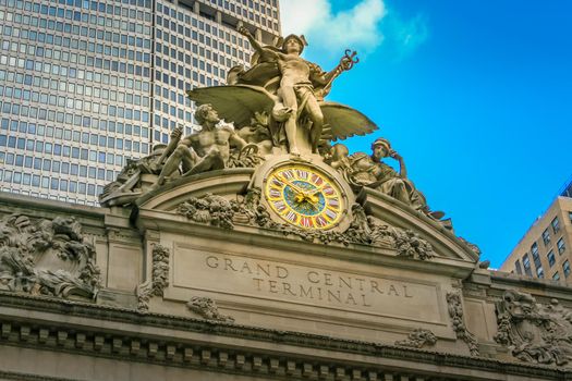 Grand Central Terminal facade, New York City, United States