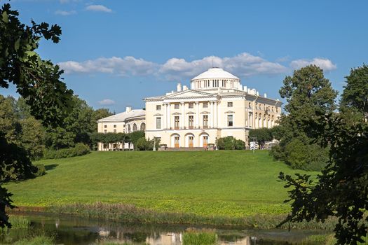 Pavlovsk Palace in the Pavlovsk State Museum-Reserve.