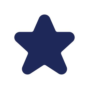 Star black glyph ui icon