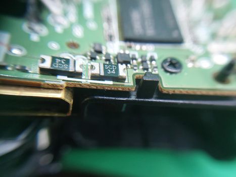 Disassembly and repair of digital camera the parts