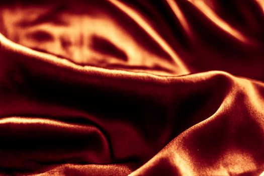 Luxury dark bronze silk background texture, holiday glamour abstract backdrop