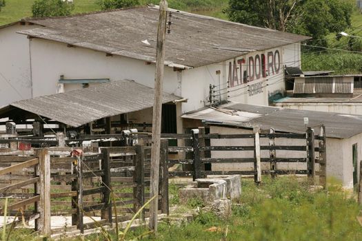 slaughterhouse corral