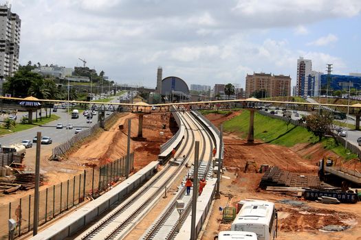 construction of line 2 of the salvador metro