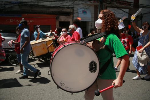 demonstration against bolsonaro