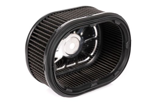 air filter housing on white isolated background