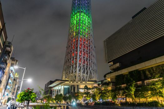 Olympic Color Tokyo Sky Tree