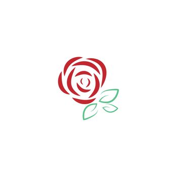Red roses icon design illustration