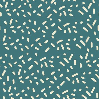 Winter wrapping paper flat seamless pattern vector
