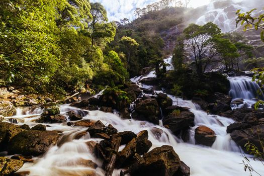 St Columba Falls in Tasmania Australia