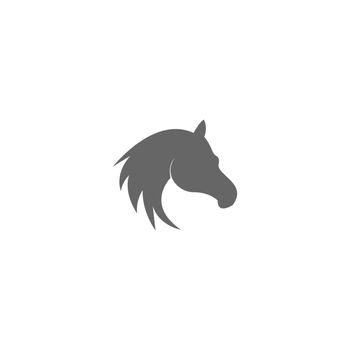 Horse icon logo illustration