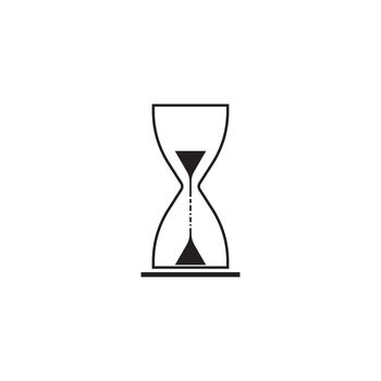 Hourglass logo vector